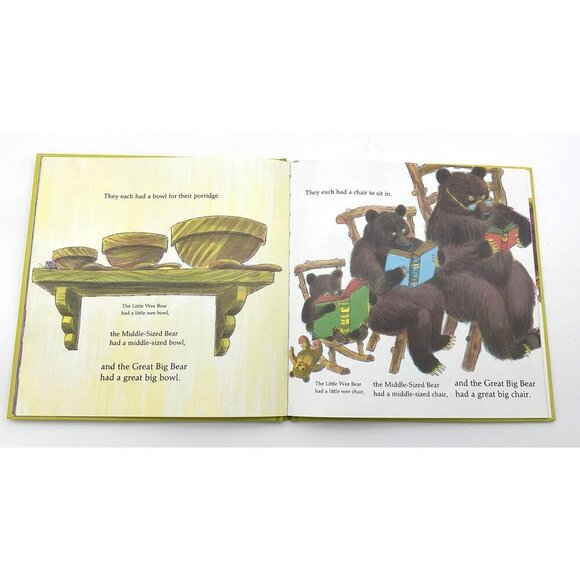 Paul Galdones The Three Bears & The Three Billy Goats Gruff Folk Tale Classics - Picture 4 of 7